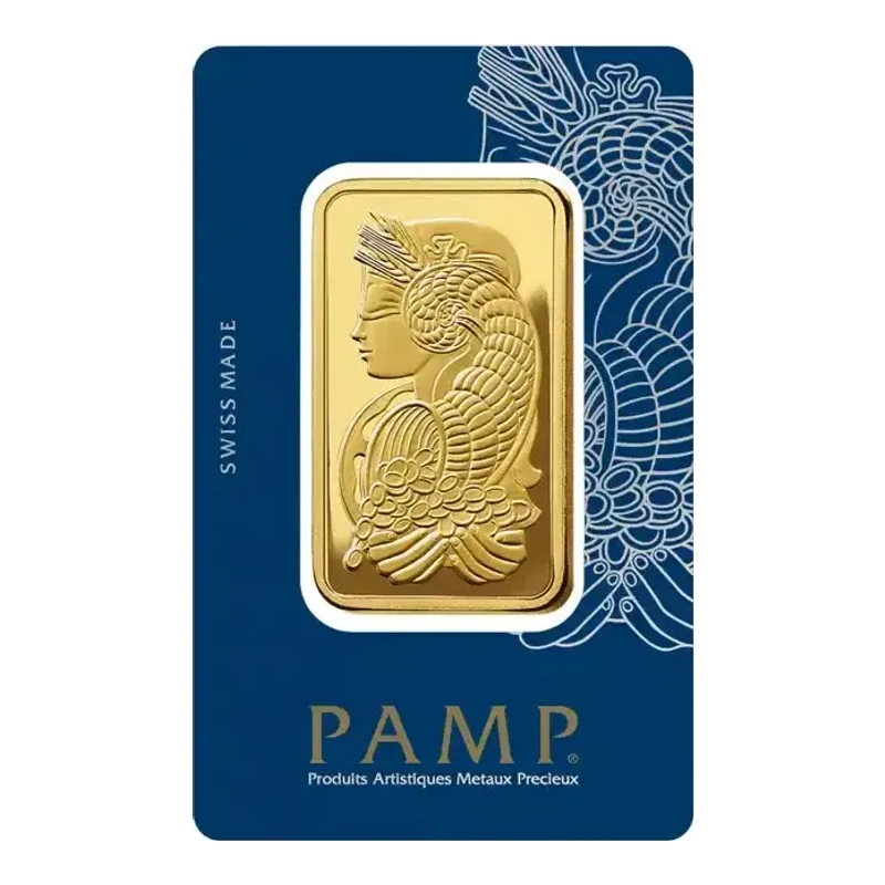 50g Gold Bar - Pamp