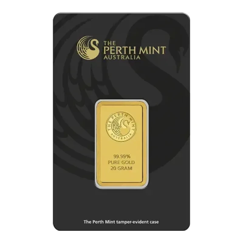20g Gold Bar - Perth Mint