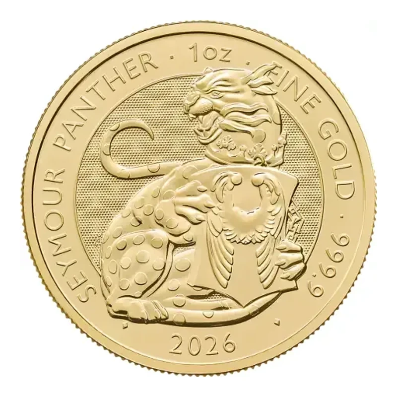 2026 1 oz UK Tudor Beast 'Seymour Panther' Gold Coin