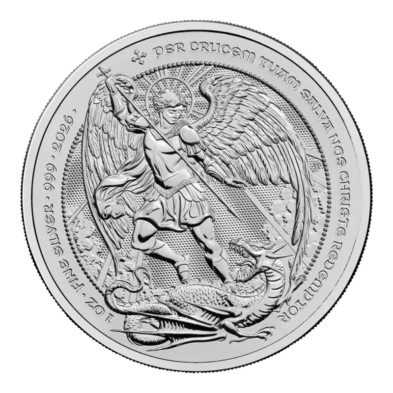 2026 1 oz UK The Angel Silver Coin