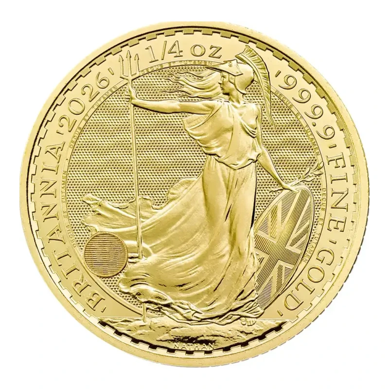 2026 UK 1/4 oz Britannia Gold Coin