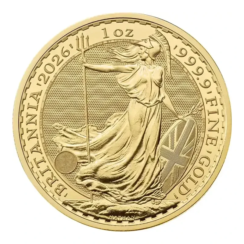 2026 UK 1 oz Britannia Gold Coin