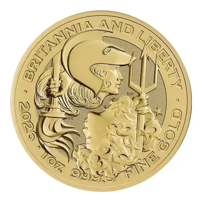 1oz UK Gold Britannia Liberty | Varied Years