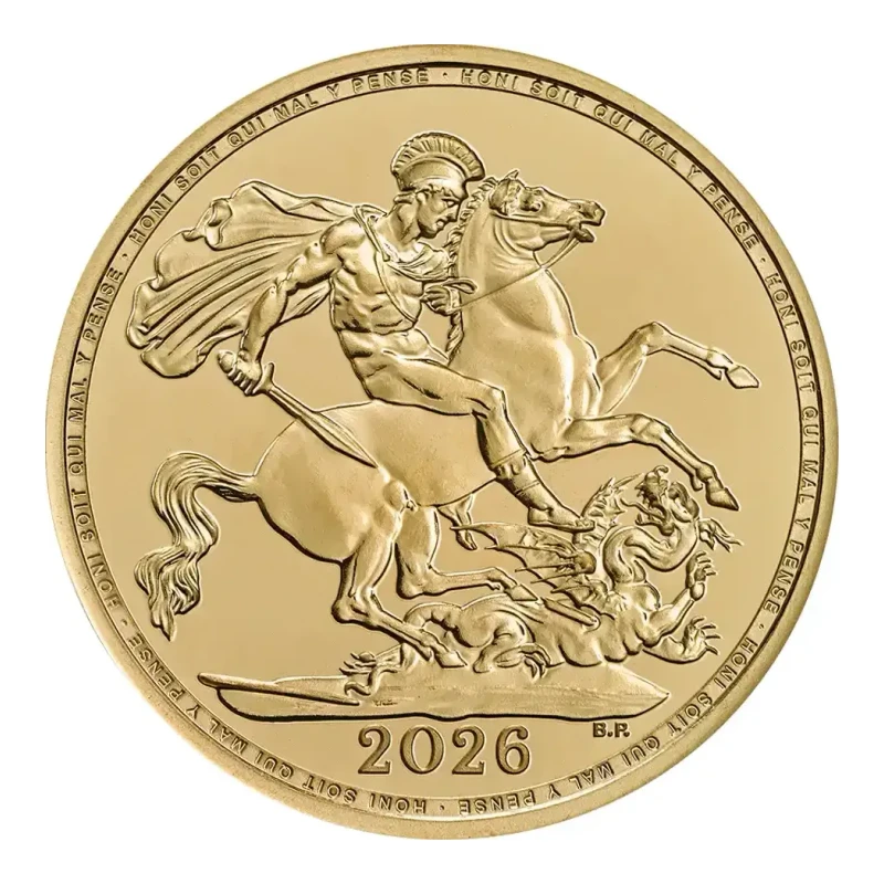 2026 UK 'Yellow Gold' Full Sovereign Gold Coin