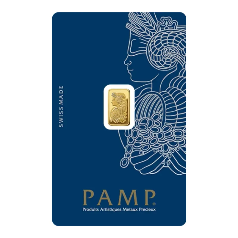 1g Gold Bar - Pamp
