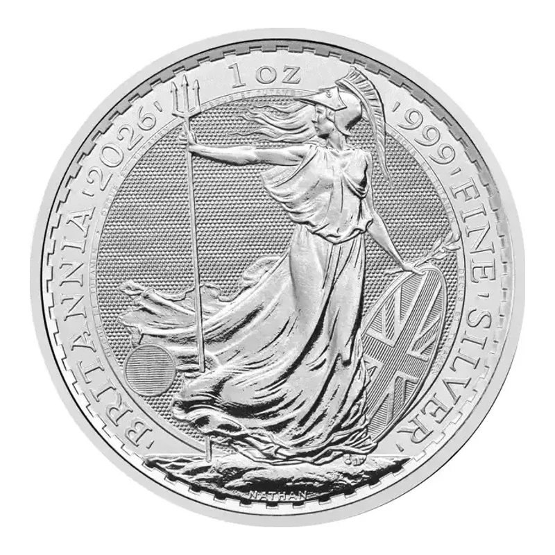 2026 1 oz UK Britannia Silver Coin