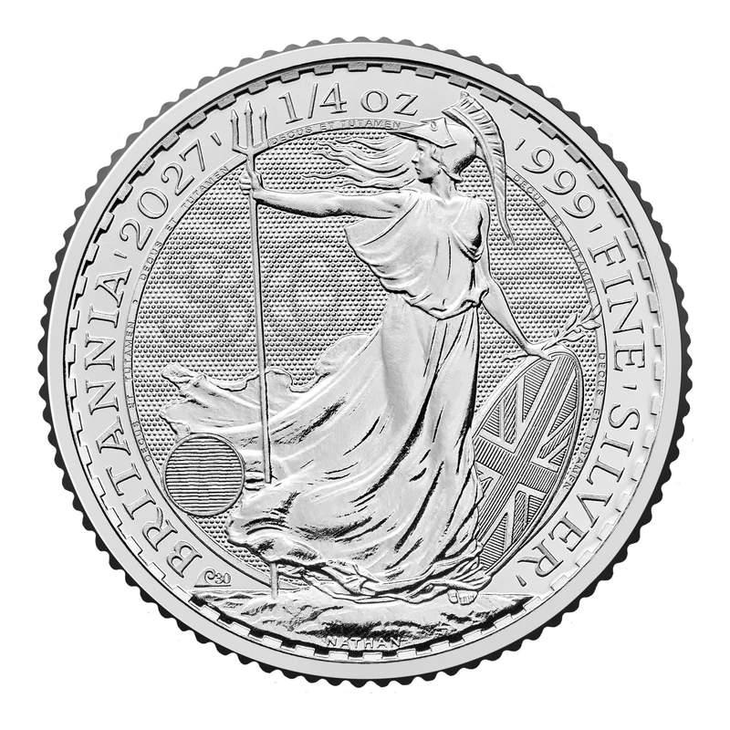 2027 UK 1/4 oz Britannia Silver Coin - 30th Anniversary Edition