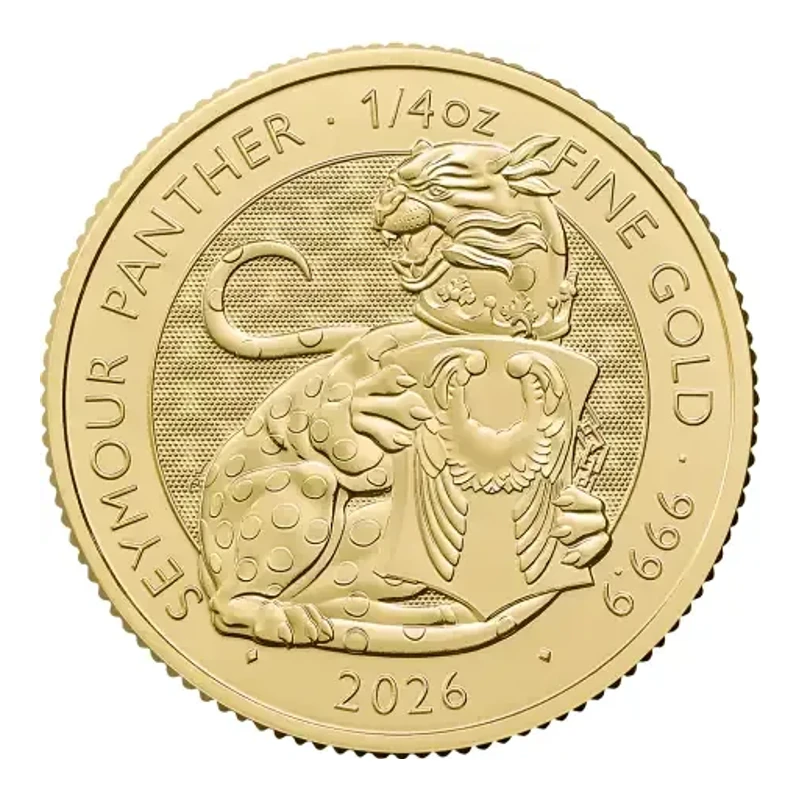 2026 1/4 oz UK Tudor Beast 'Seymour Panther' Gold Coin