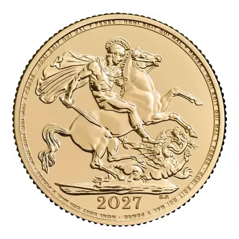 2027 Sovereign Charles III Gold Coin