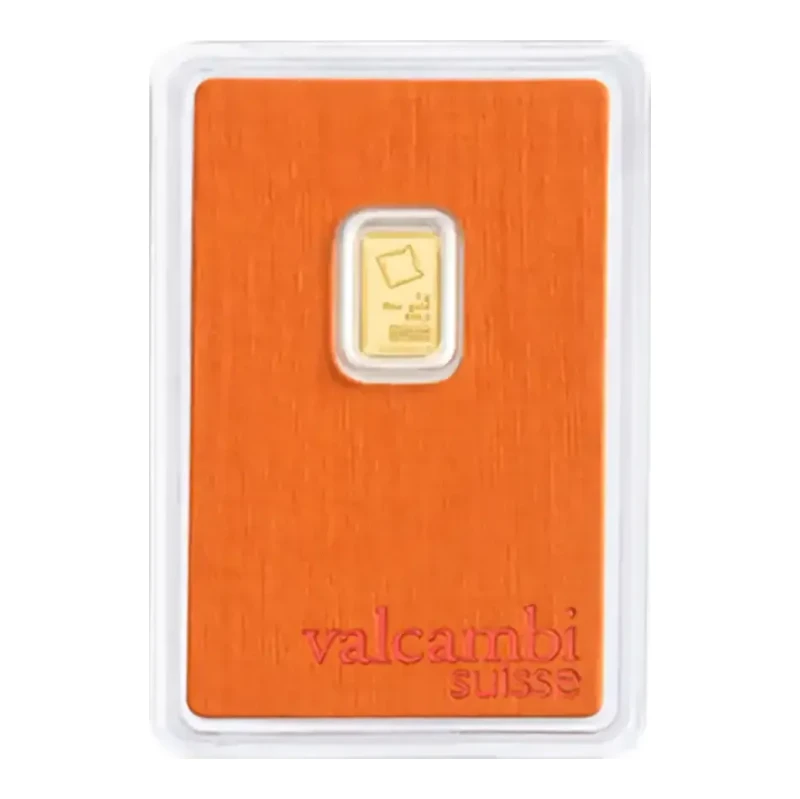 1g Gold Bar - Valcambi